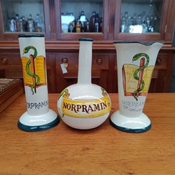 3 jarrones farmacia Norpramin - Imagen 1