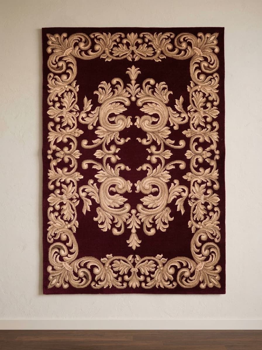 Alfombra de lana estilo persa - Imagen 1