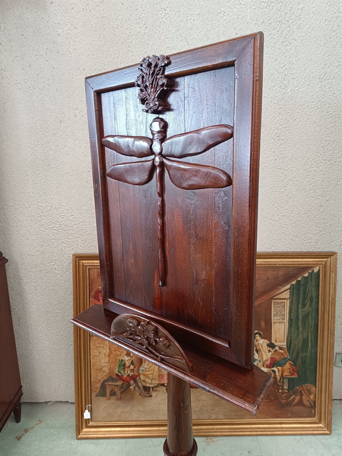 Atril en madera de castaño - Imagen 5