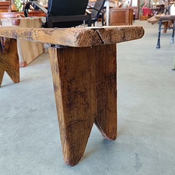 Banco antiguo de madera - Imagen 2