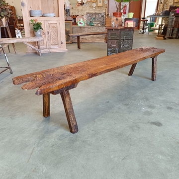 Banco antiguo rústico - Imagen 1