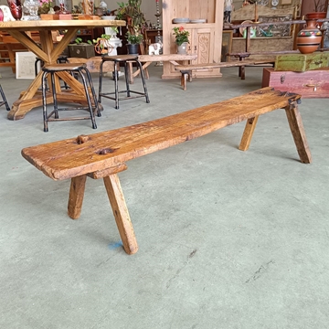 Banco antiguo rústico - Imagen 1