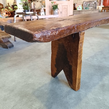Banco rústico de madera - Imagen 2