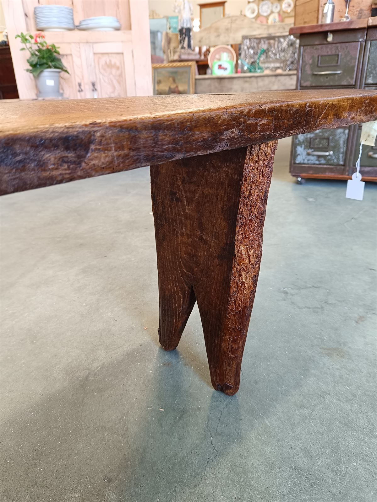 Banco rústico de madera - Imagen 4