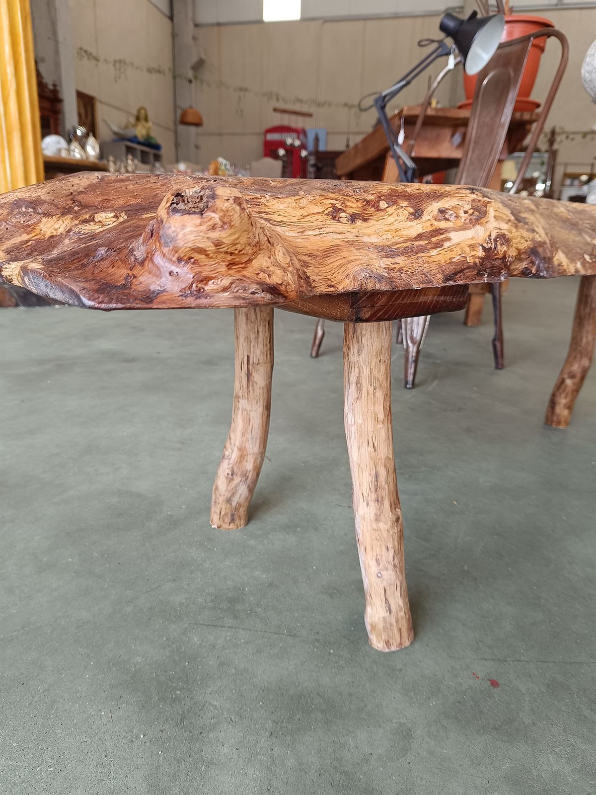 Banco rústico de madera - Imagen 2