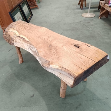 Banco rústico de madera - Imagen 2