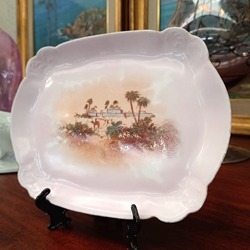 Bandeja JMB Limoges de porcelana - Imagen 2