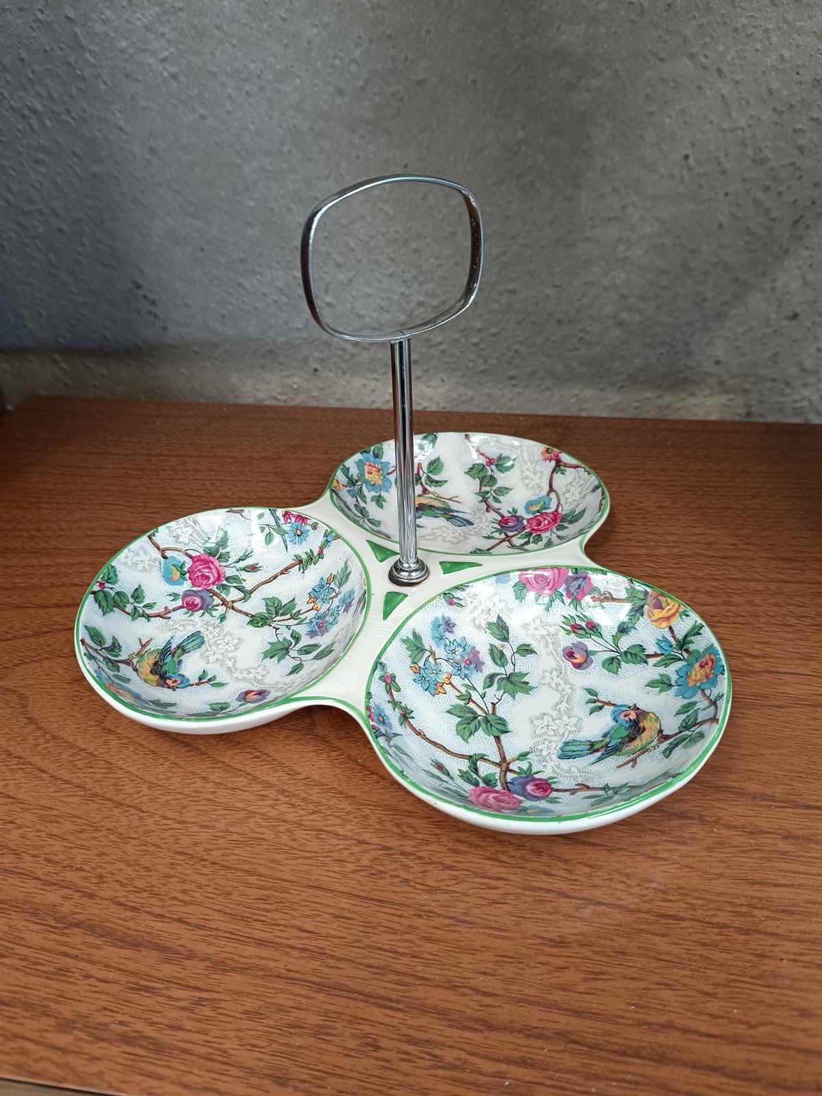 Bandeja triple MidWinter Staffordshire - Imagen 1