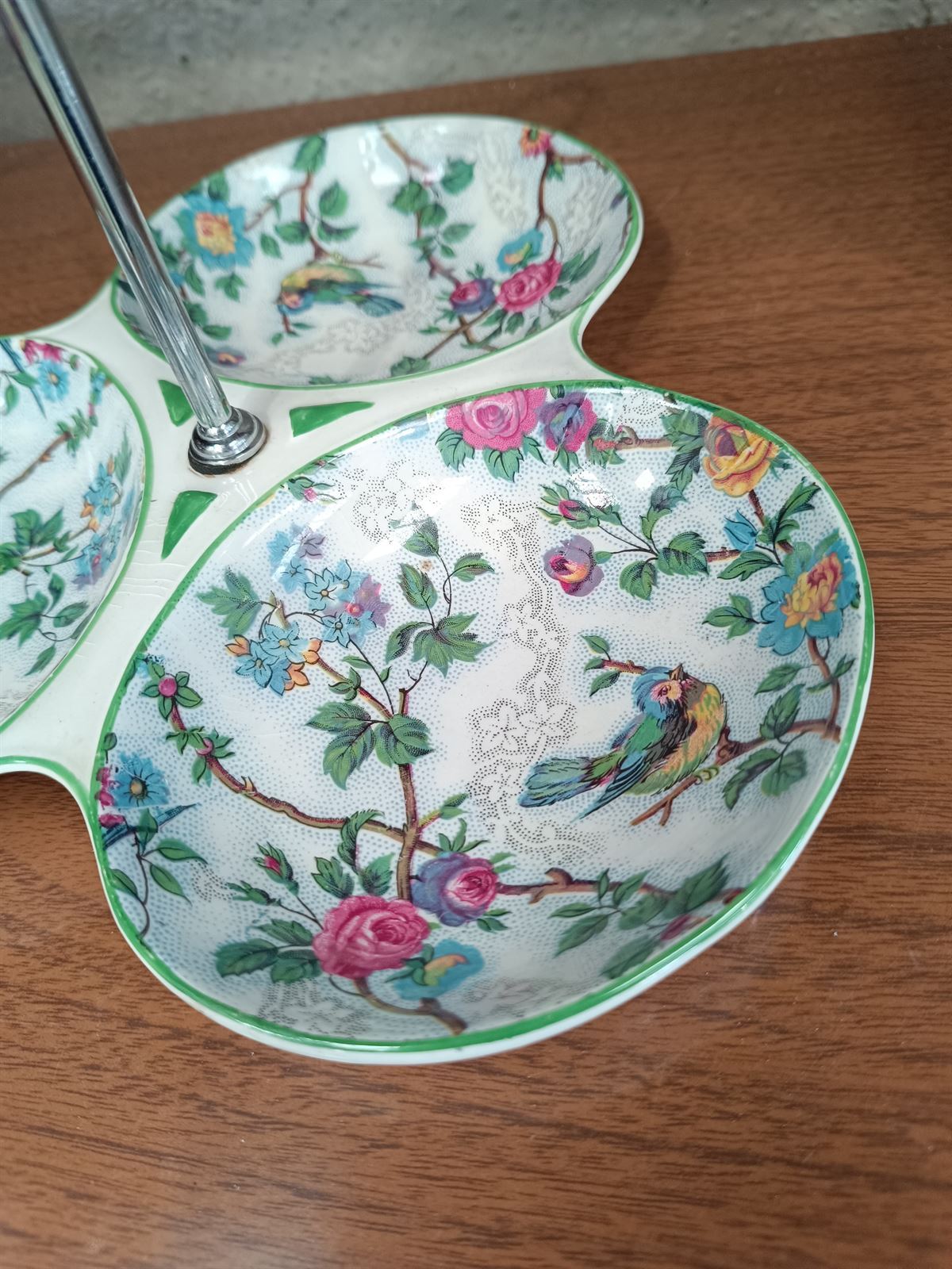 Bandeja triple MidWinter Staffordshire - Imagen 3