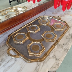 Bandeja y posavasos David Marshall - Imagen 1