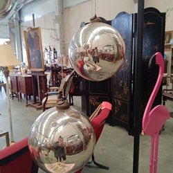 Bola cristal mercurizado S.XX - Imagen 2