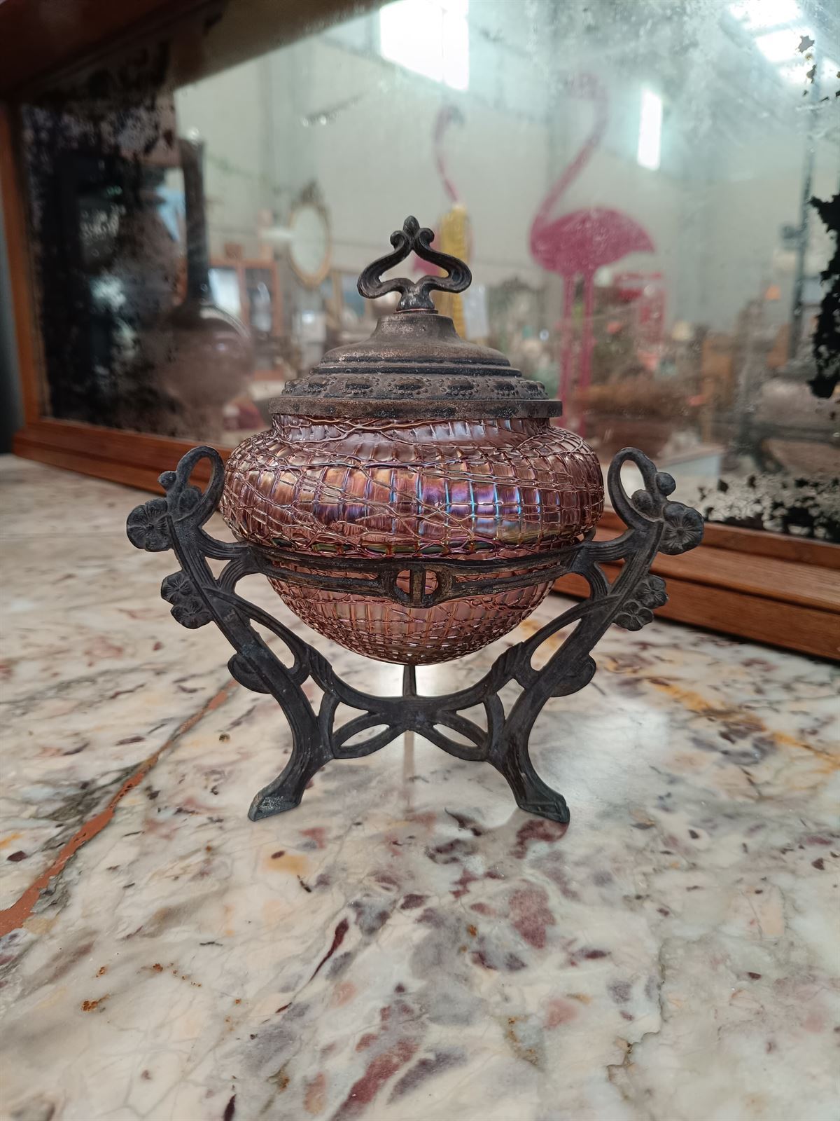 Bombonera Art Nouveau S.XIX - Imagen 1