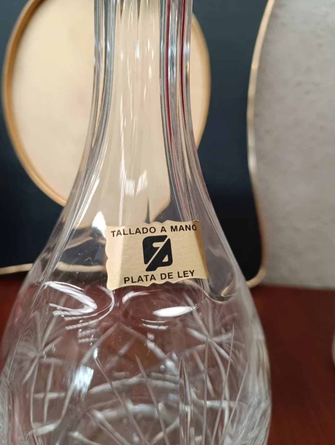 Botella cristal y plata de ley - Imagen 2