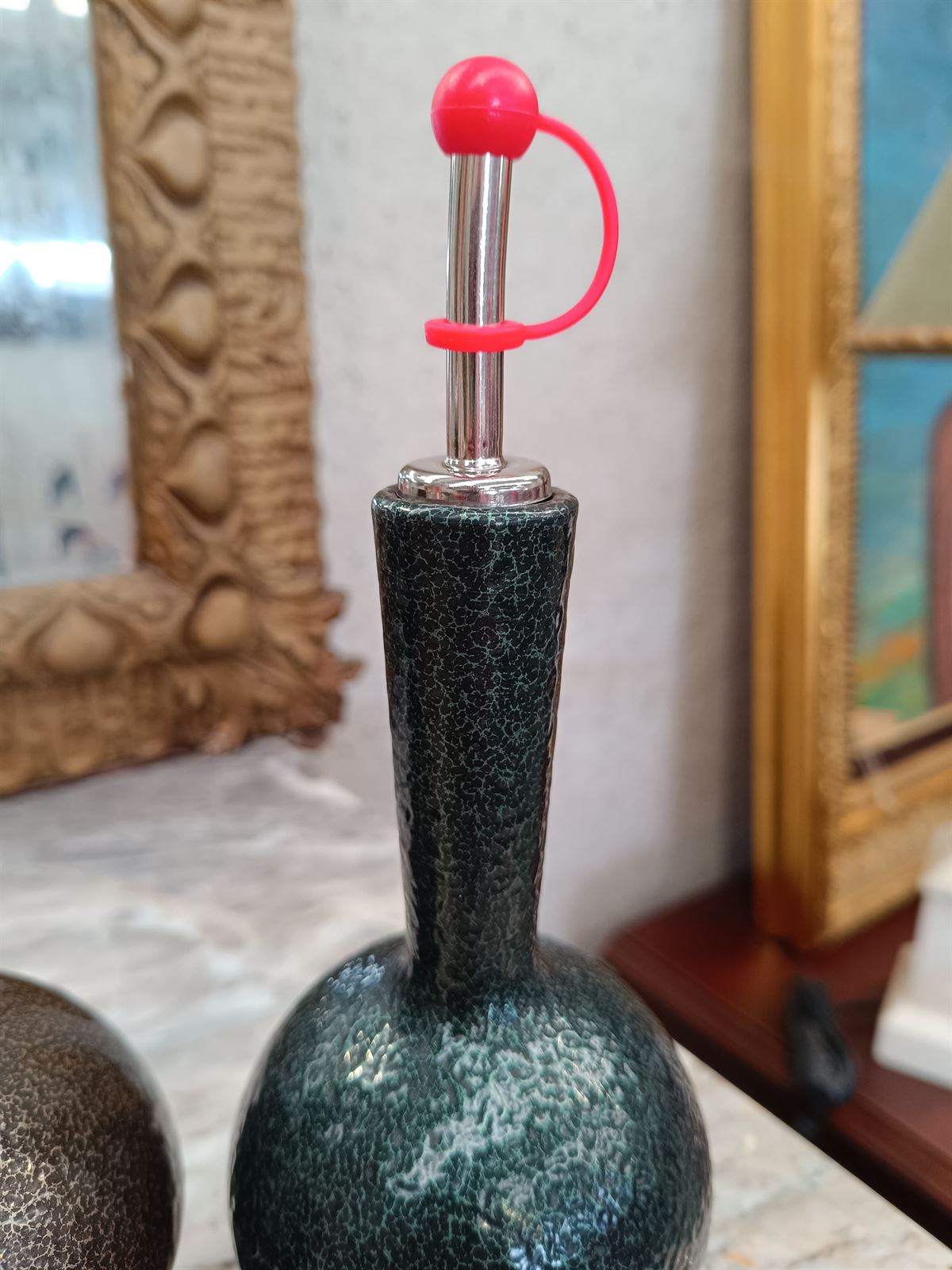 Botella de cristal vintage - Imagen 3