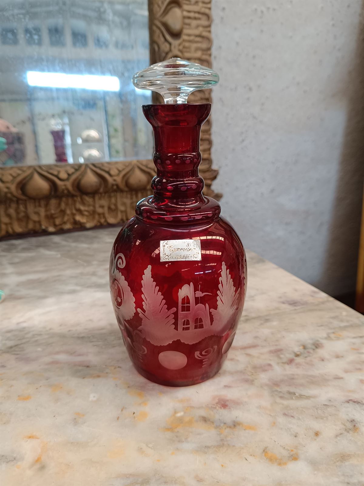 Botella Egermann Bohemia - Imagen 1