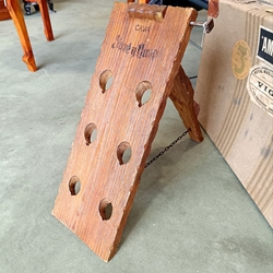 Botellero expositor de madera - Imagen 1