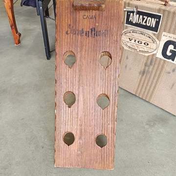 Botellero expositor de madera - Imagen 2