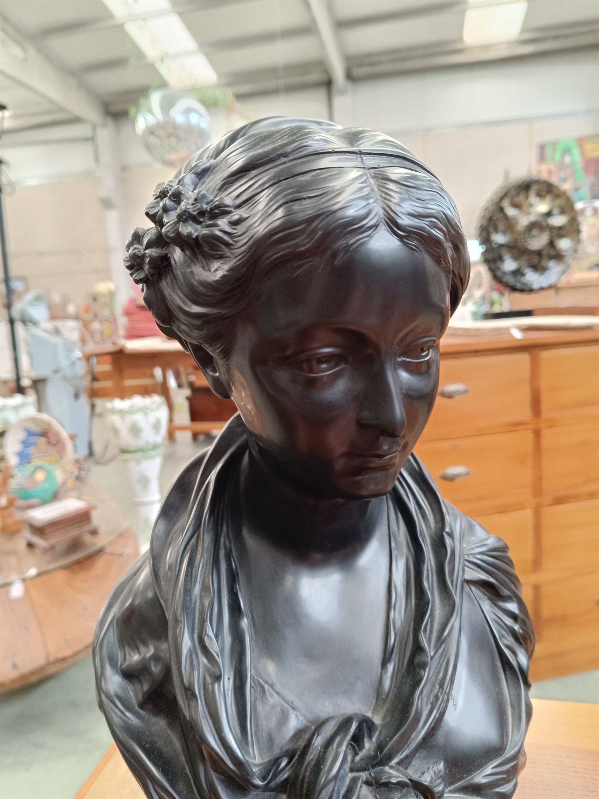 Busto de señorita decorativo - Imagen 2