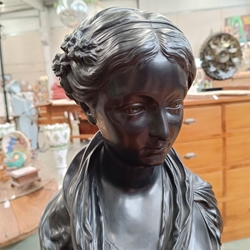 Busto de señorita decorativo - Imagen 2