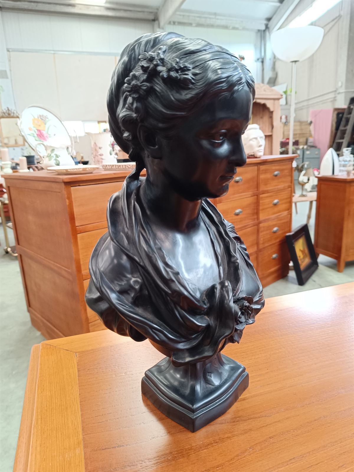 Busto de señorita decorativo - Imagen 4