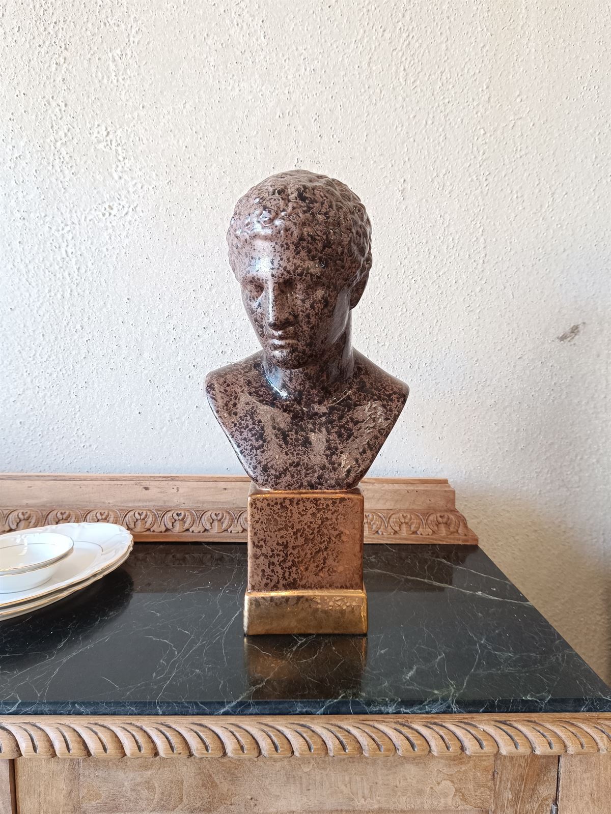 Busto decorativo de Hermes - Imagen 1