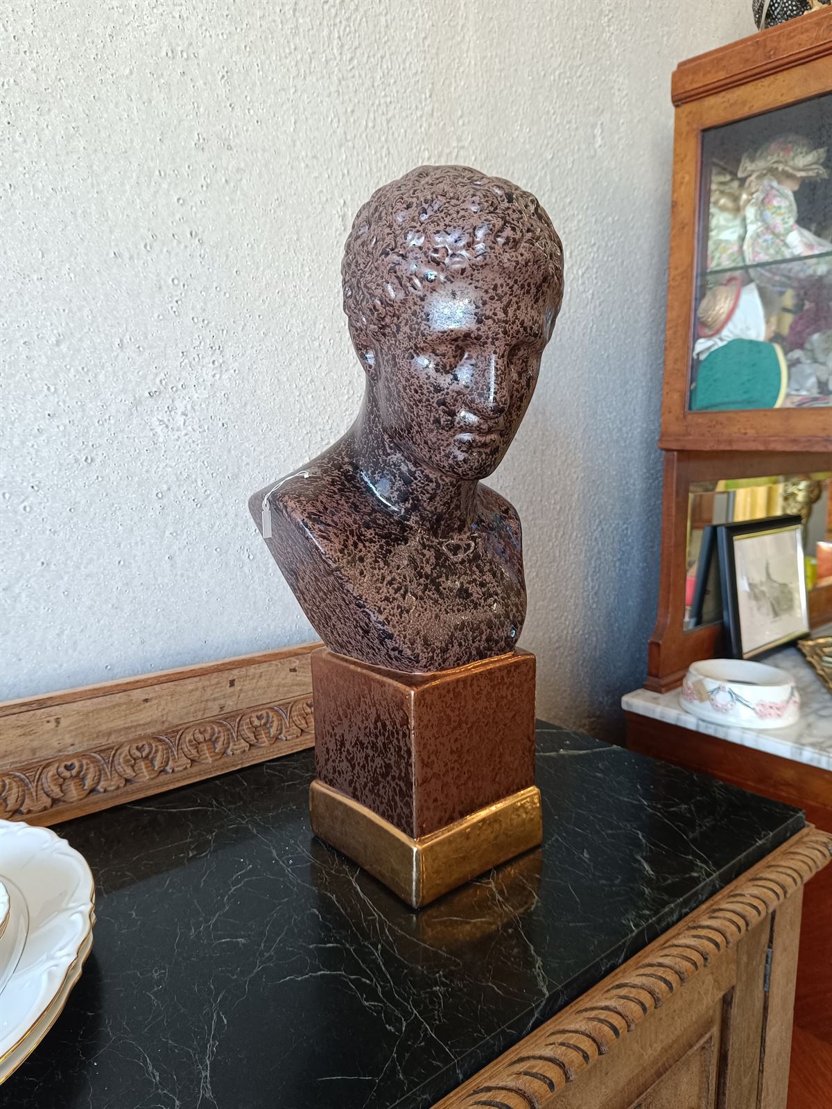 Busto decorativo de Hermes - Imagen 2