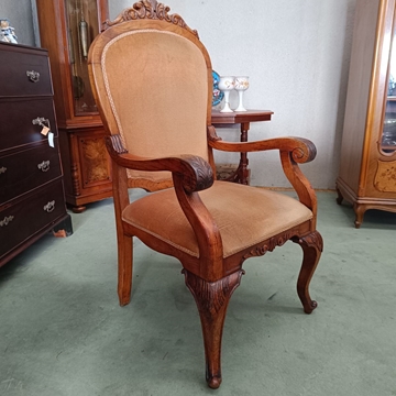 Butaca de despacho madera de castaño - Imagen 1