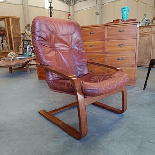 Butaca de diseño años 70 - Imagen 1