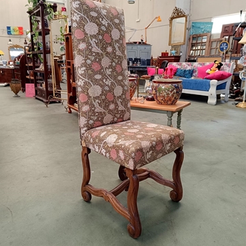 Butaca silla estilo Luis XIII - Imagen 1