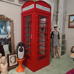 Cabina de teléfono estilo inglés - Imagen 1