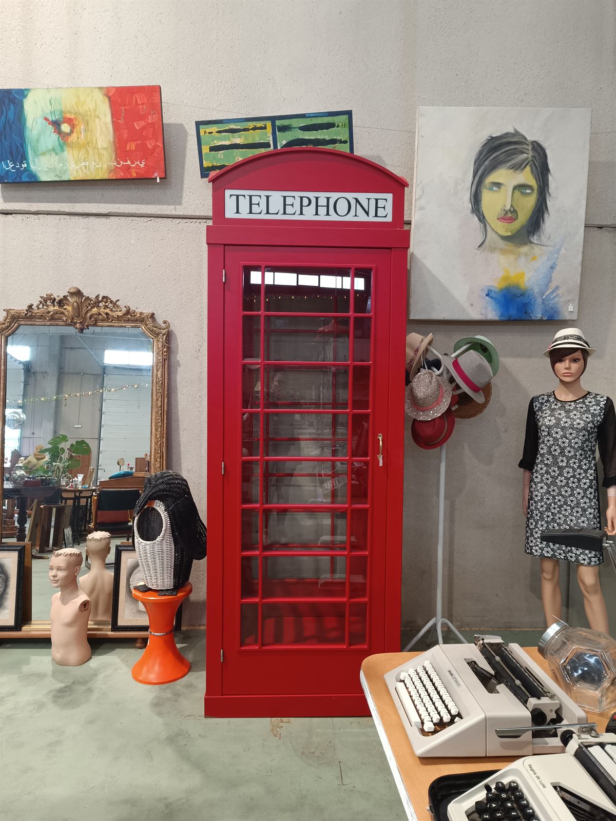 Cabina de teléfono estilo inglés - Imagen 2