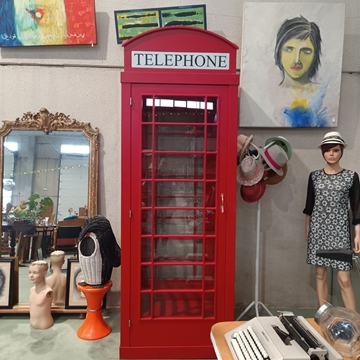 Cabina de teléfono estilo inglés - Imagen 2