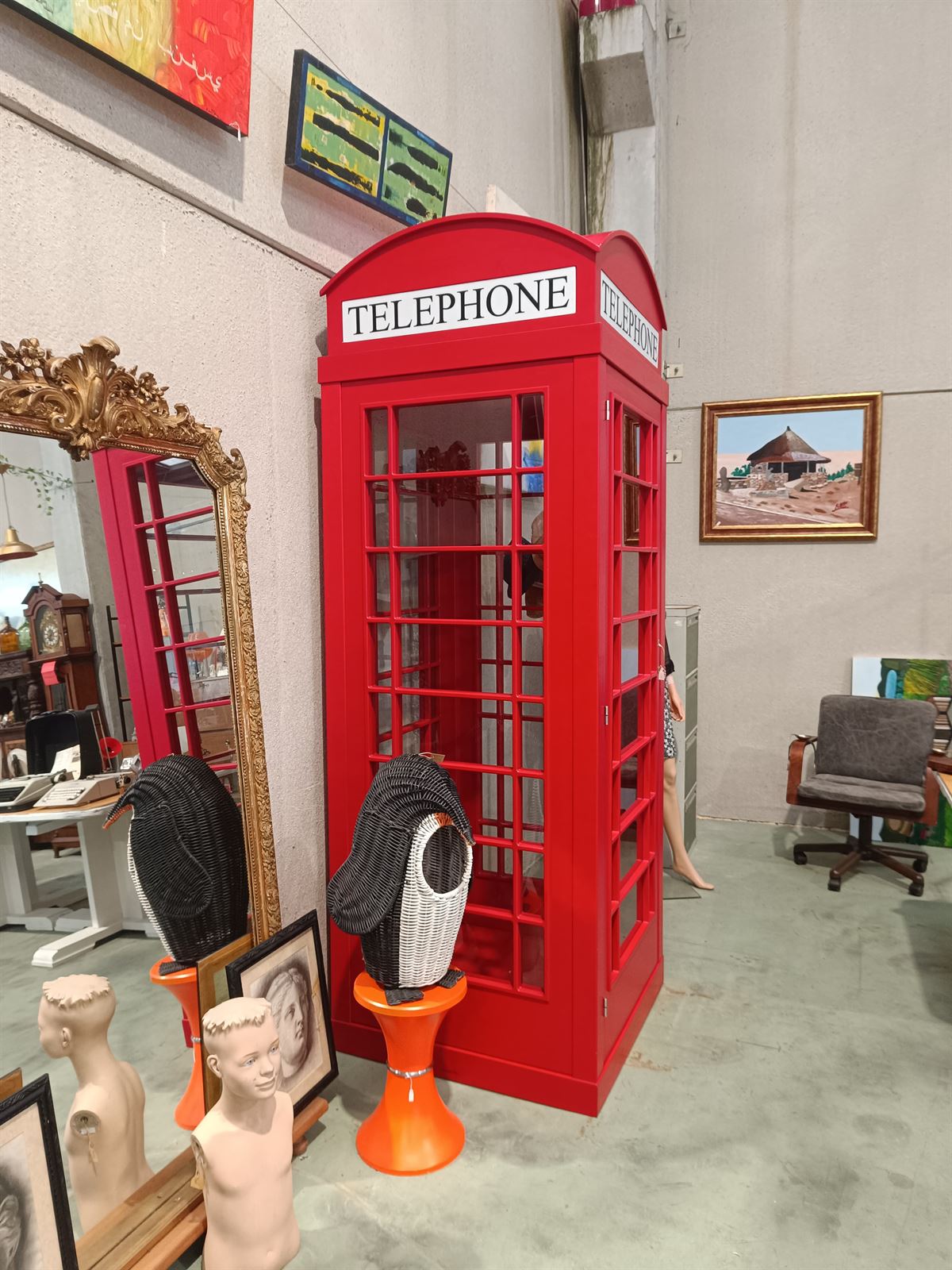 Cabina de teléfono estilo inglés - Imagen 5