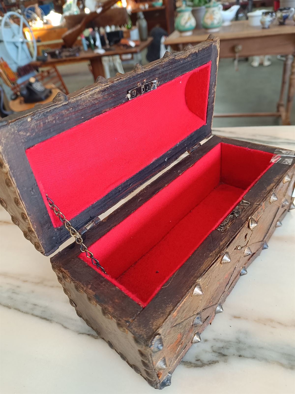 Caja cofre decorativo - Imagen 6