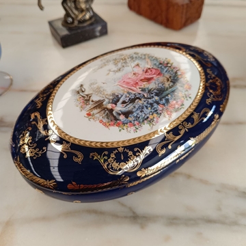 Caja decorativa porcelana Frazarte - Imagen 1