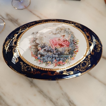 Caja decorativa porcelana Frazarte - Imagen 2