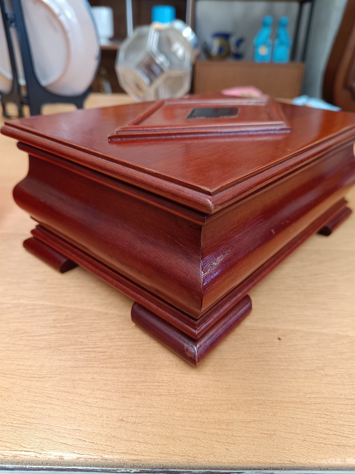 Caja madera de caoba - Imagen 2