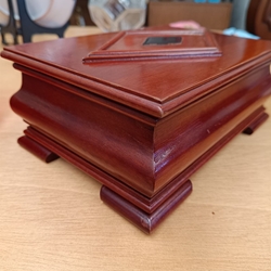 Caja madera de caoba - Imagen 2