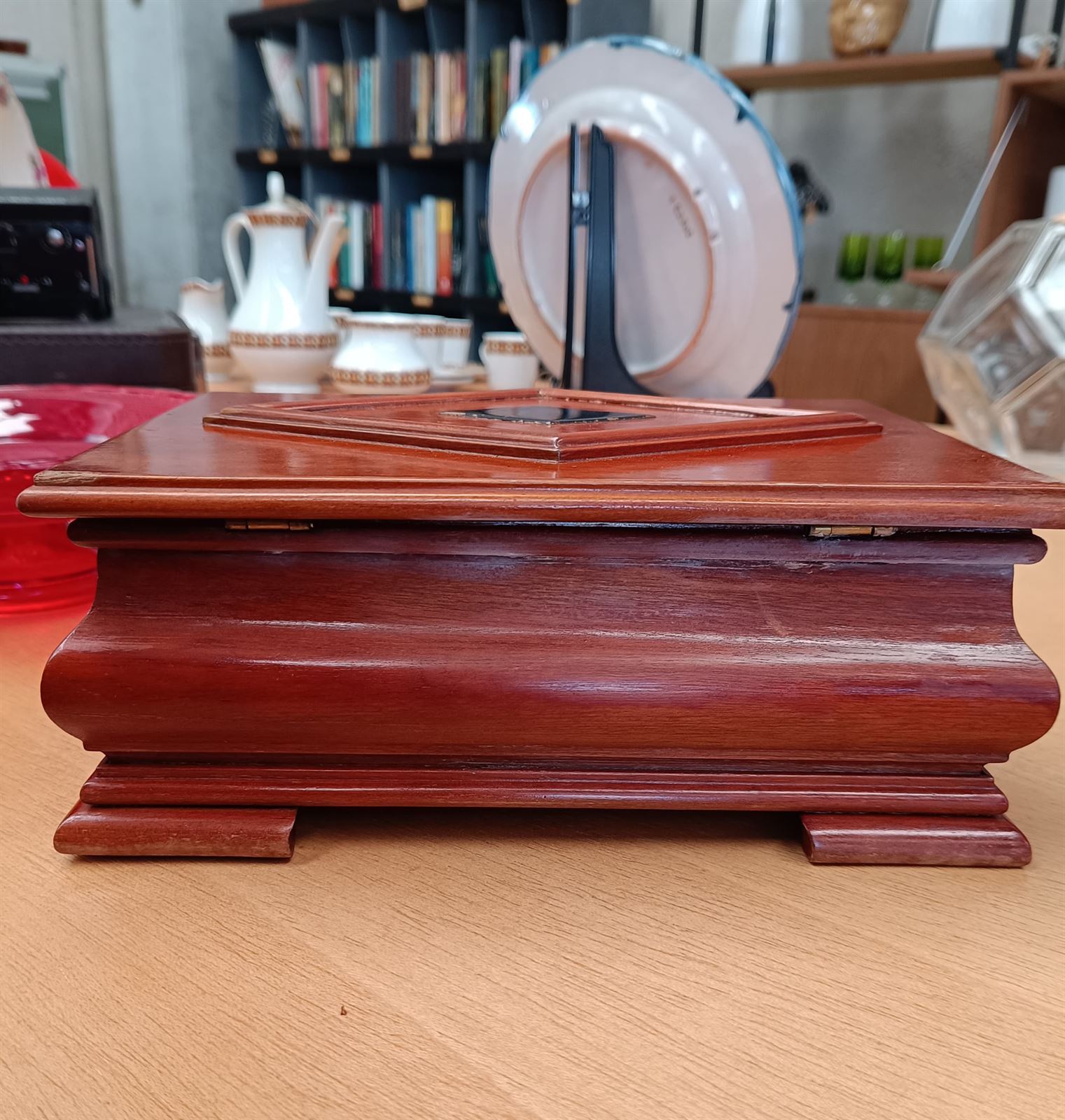 Caja madera de caoba - Imagen 5