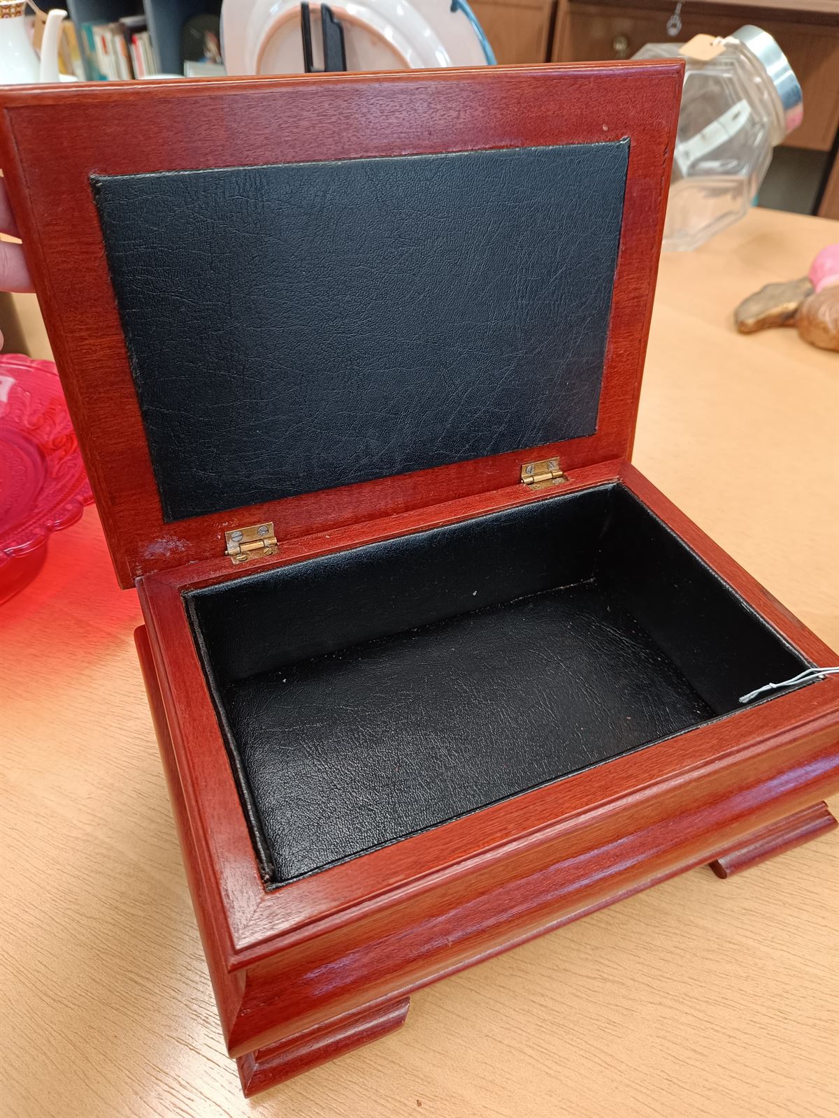 Caja madera de caoba - Imagen 6