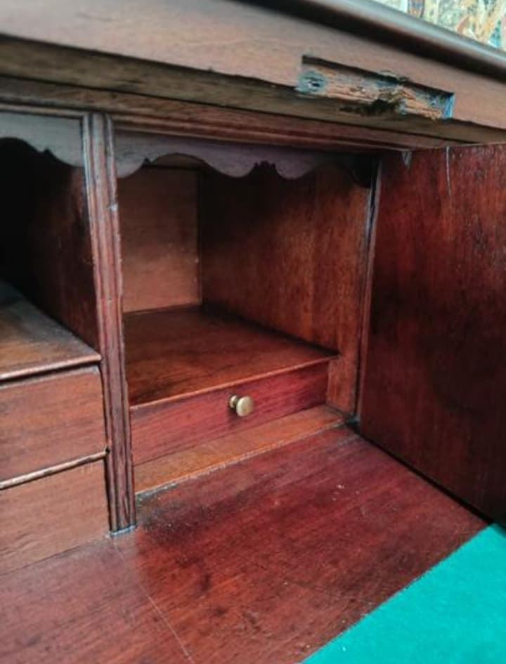 Cajonera bureau siglo XlX - Imagen 7