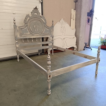 Cama de castaño macizo - Imagen 1