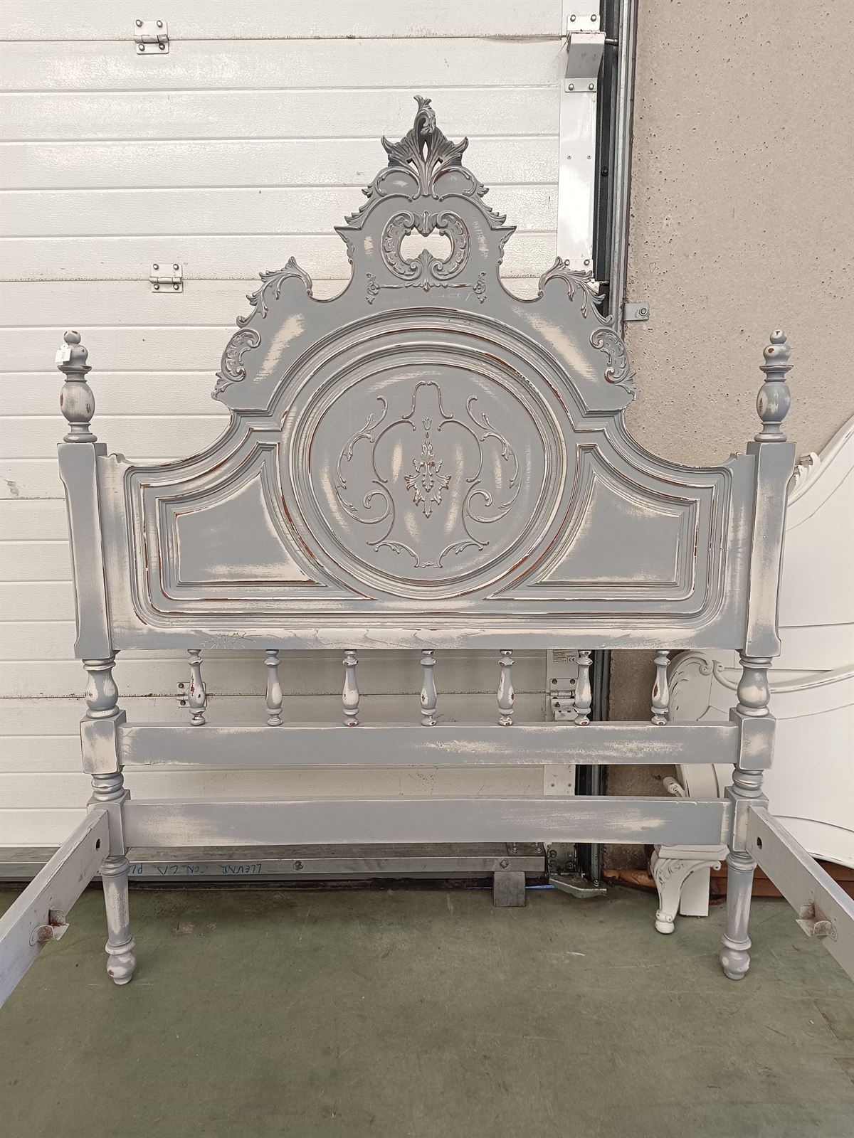 Cama de castaño macizo - Imagen 4