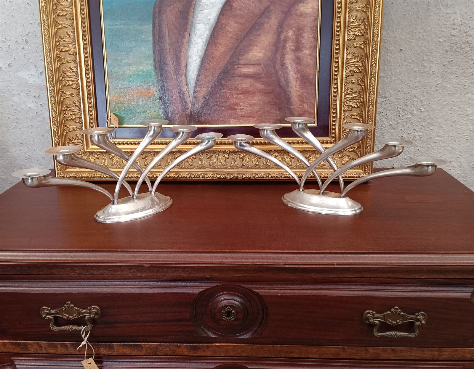 Candelabros Cruz de Malta - Imagen 1