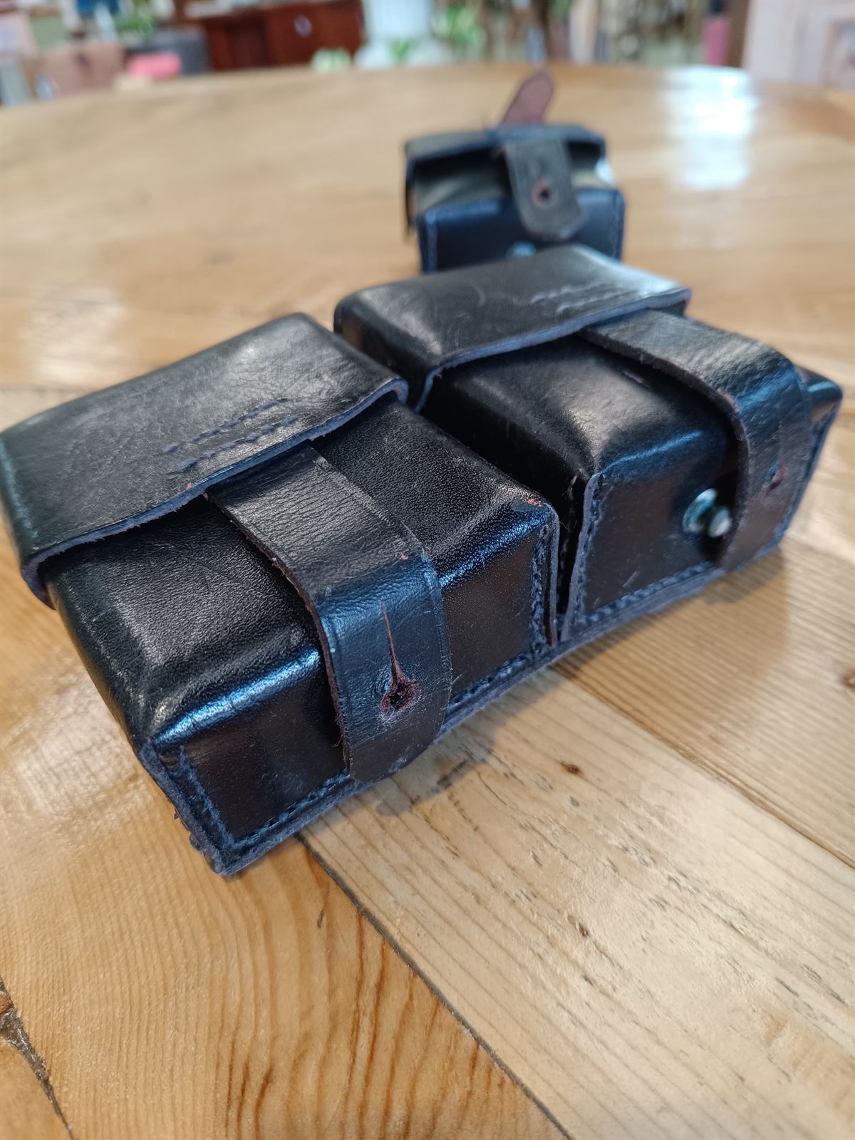 Cartucheras militares de cuero - Imagen 4