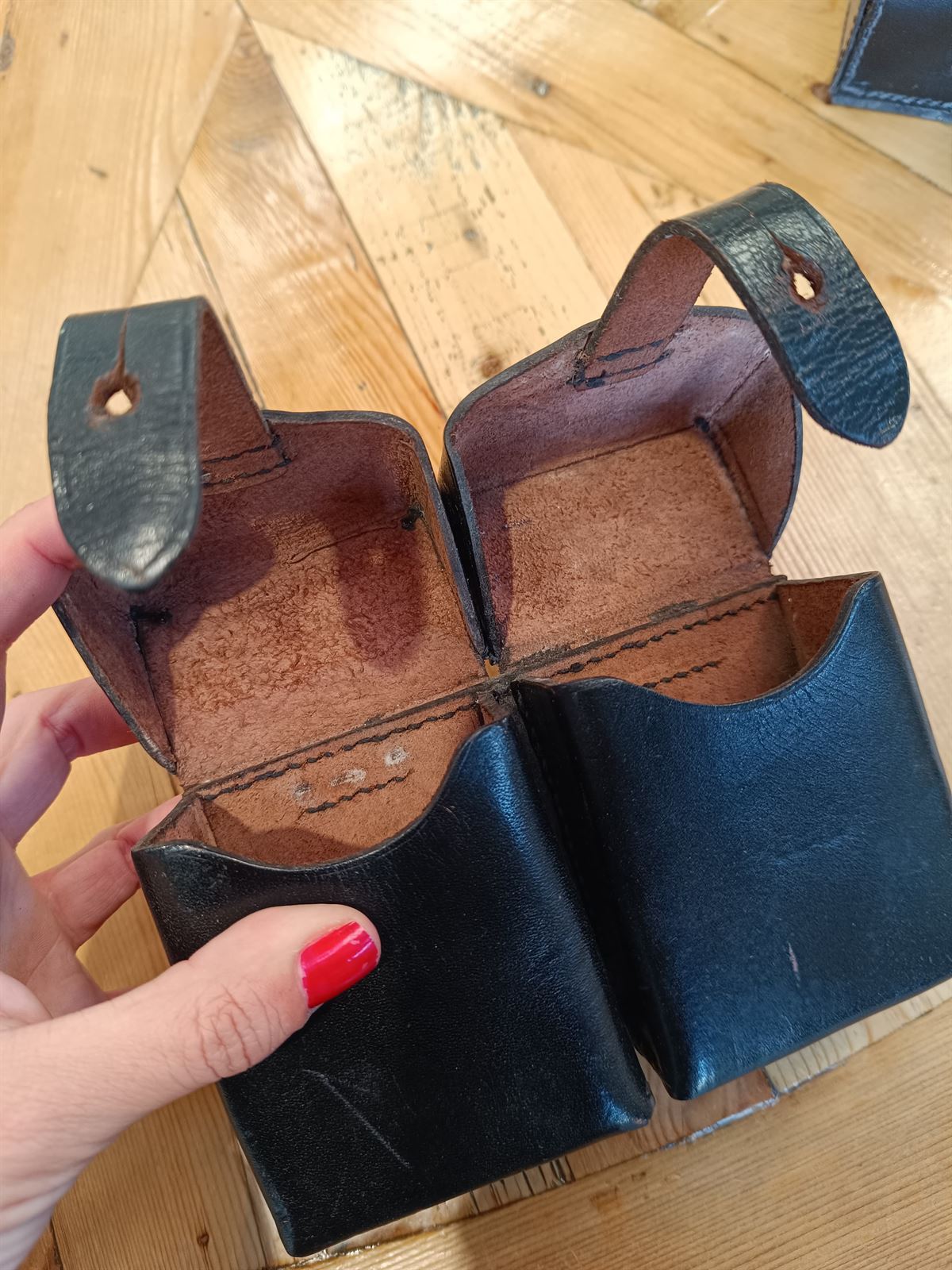 Cartucheras militares de cuero - Imagen 7