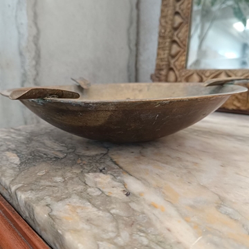 Cenicero antiguo dorado - Imagen 2