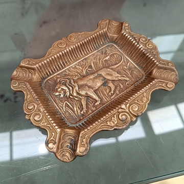 Cenicero antiguo león - Imagen 1