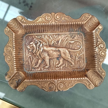 Cenicero antiguo león - Imagen 2