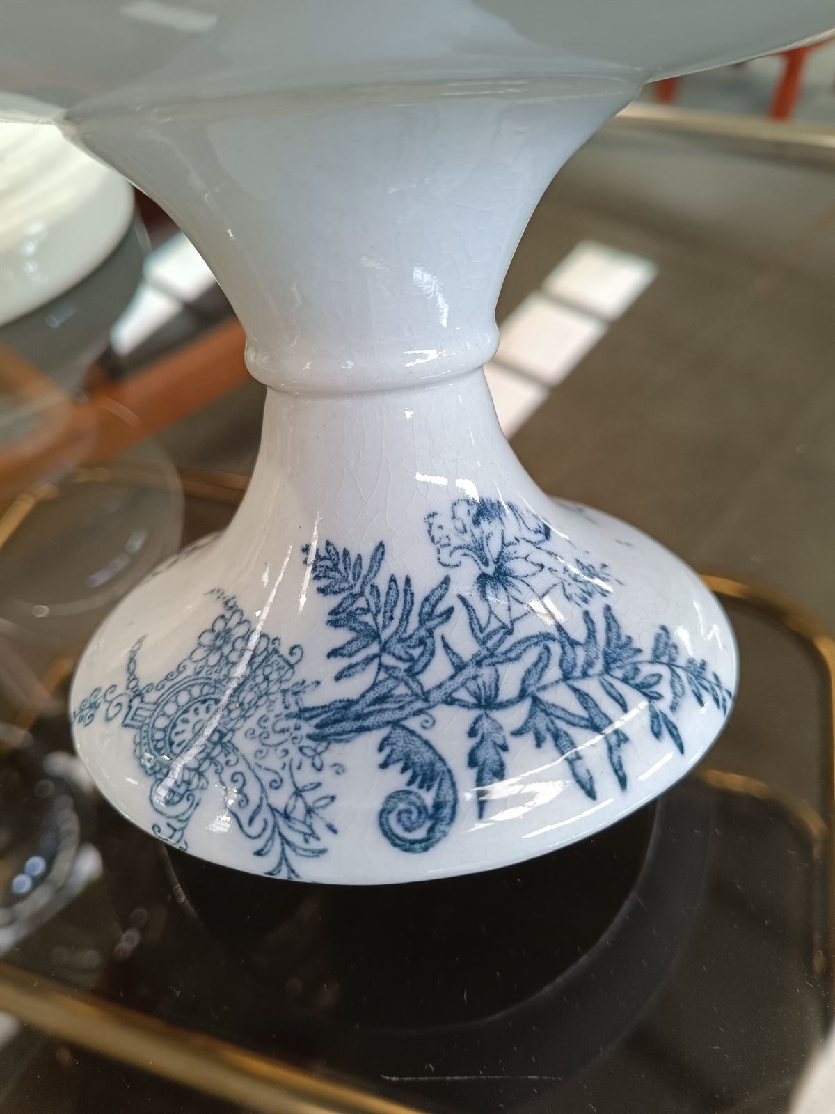 Compotier antiguo de porcelana - Imagen 6